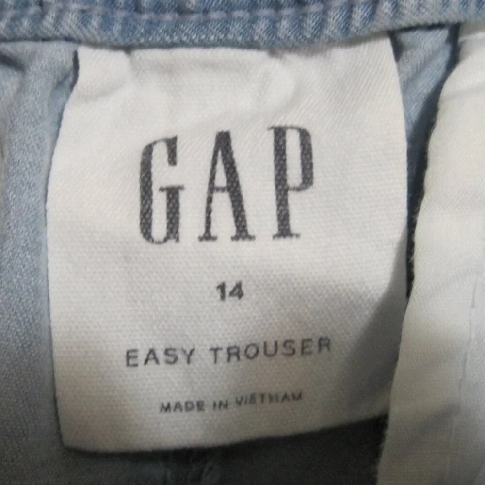 NWT  Gap Factory TENCEL™ Lyocell Easy Wide-Leg Trousers sz 14 - Picture 7 of 10